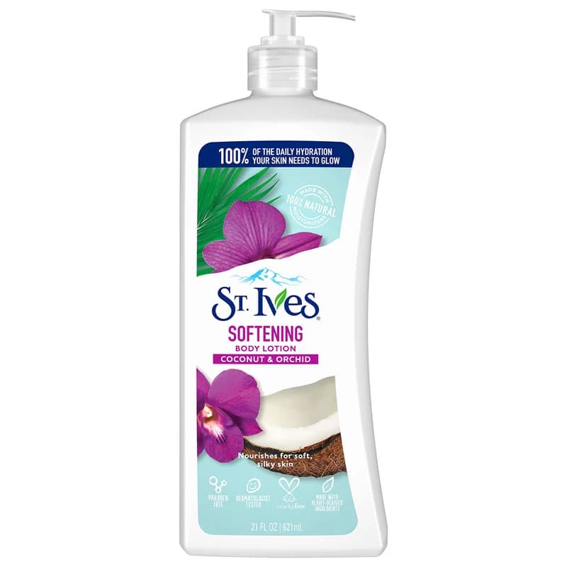 لوسیون بدن سینت ایوز عصاره شیر نارگیل و گل ارکیده ST.IVES