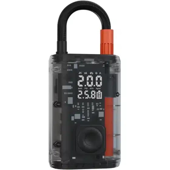 پمپ باد شارژی Vyrox پرودو Porodo Vyrox Car Tire Inflator PDGA05BK — تصویر ۵