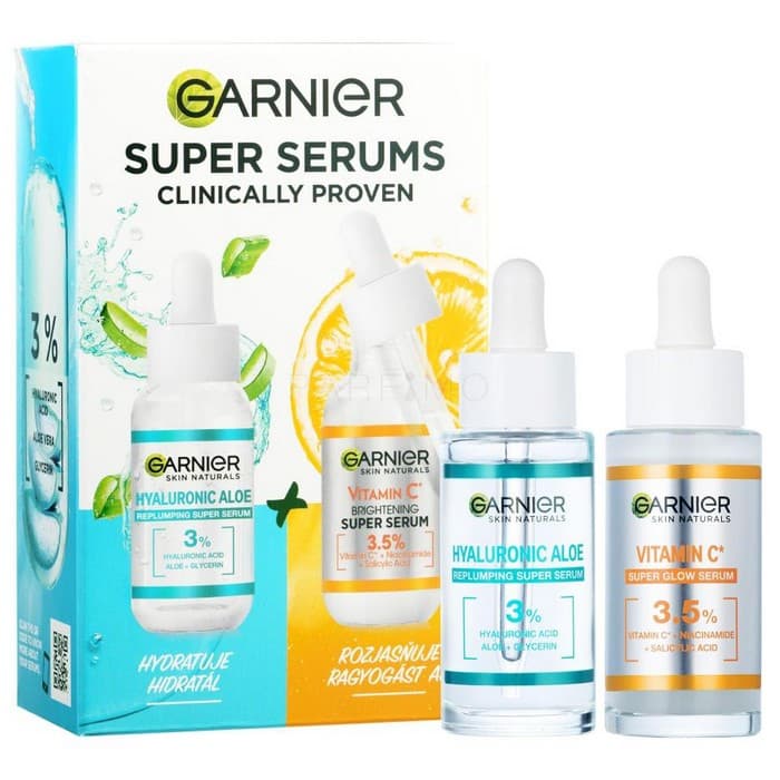 سرم آبرسان گارنیر Garnier مدل هیالورونیک آلوئه Hyaluronic Aloe حجم 30 میل — تصویر ۶