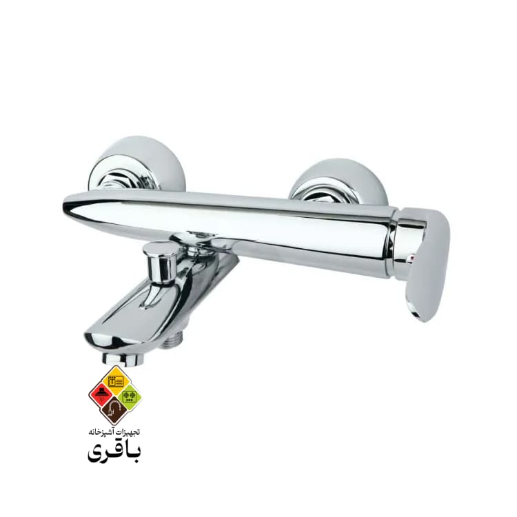 شیر حمام راسان مدل رابیت کروم