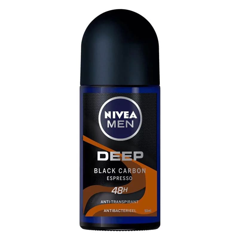 رول ضد تعریق مردانه نیوآ مدل Deep Black Carbon Espresso حجم 50 میلی لیتر