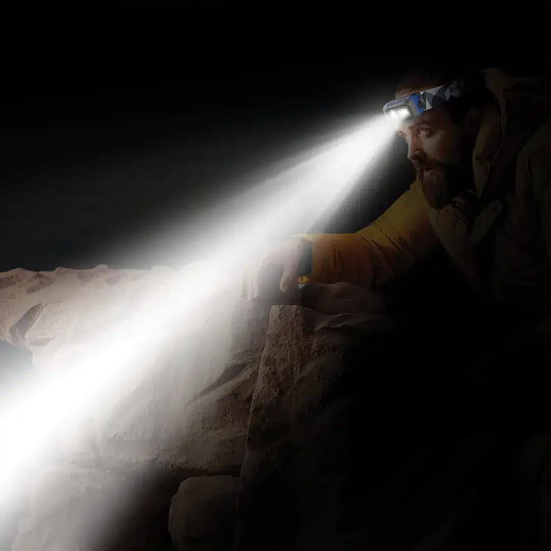 چراغ دور سر مدل BrightVision پاورولوژی مدل Powerology BrightVision Rechargeable LED Headlamp — تصویر ۱۲
