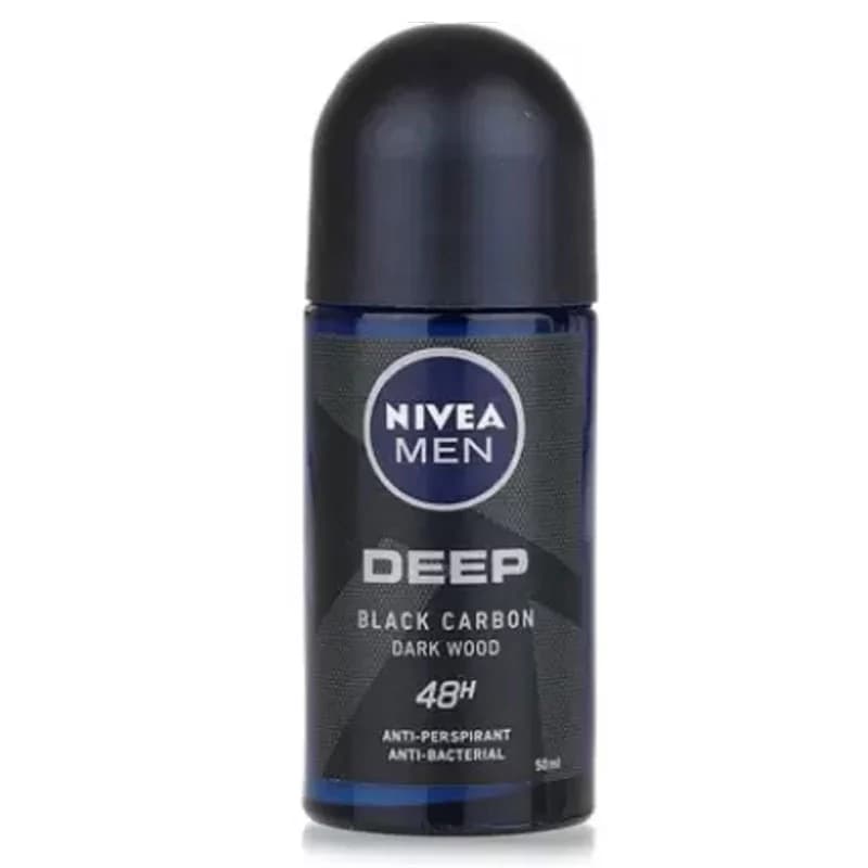 رول ضد تعریق مردانه نیوآ مدل Deep Black Carbon Dark Wood حجم 50 میل — تصویر ۳