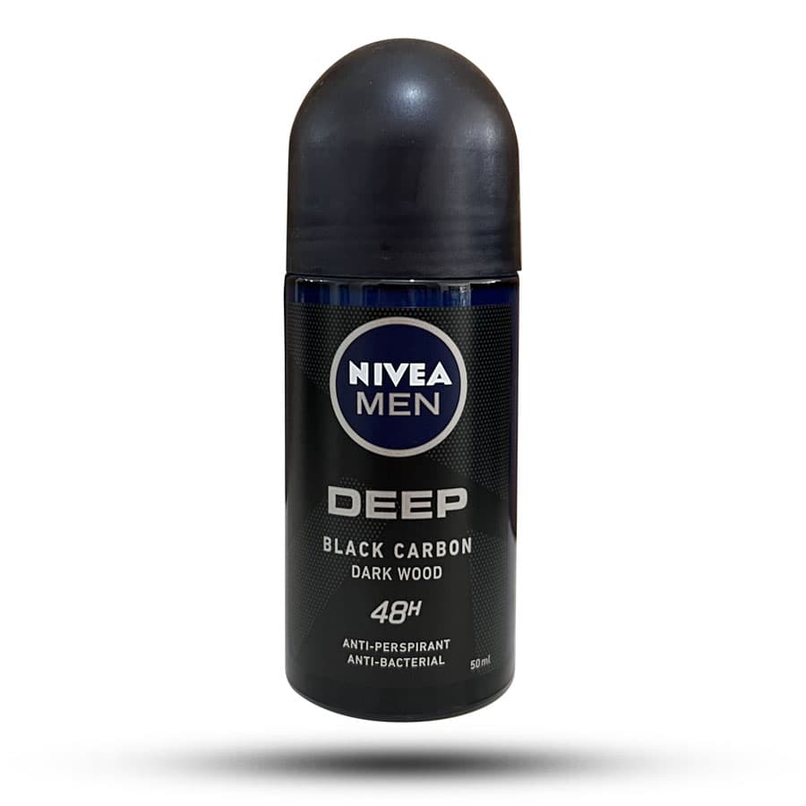رول ضد تعریق مردانه نیوآ مدل Deep Black Carbon Dark Wood حجم 50 میل — تصویر ۲