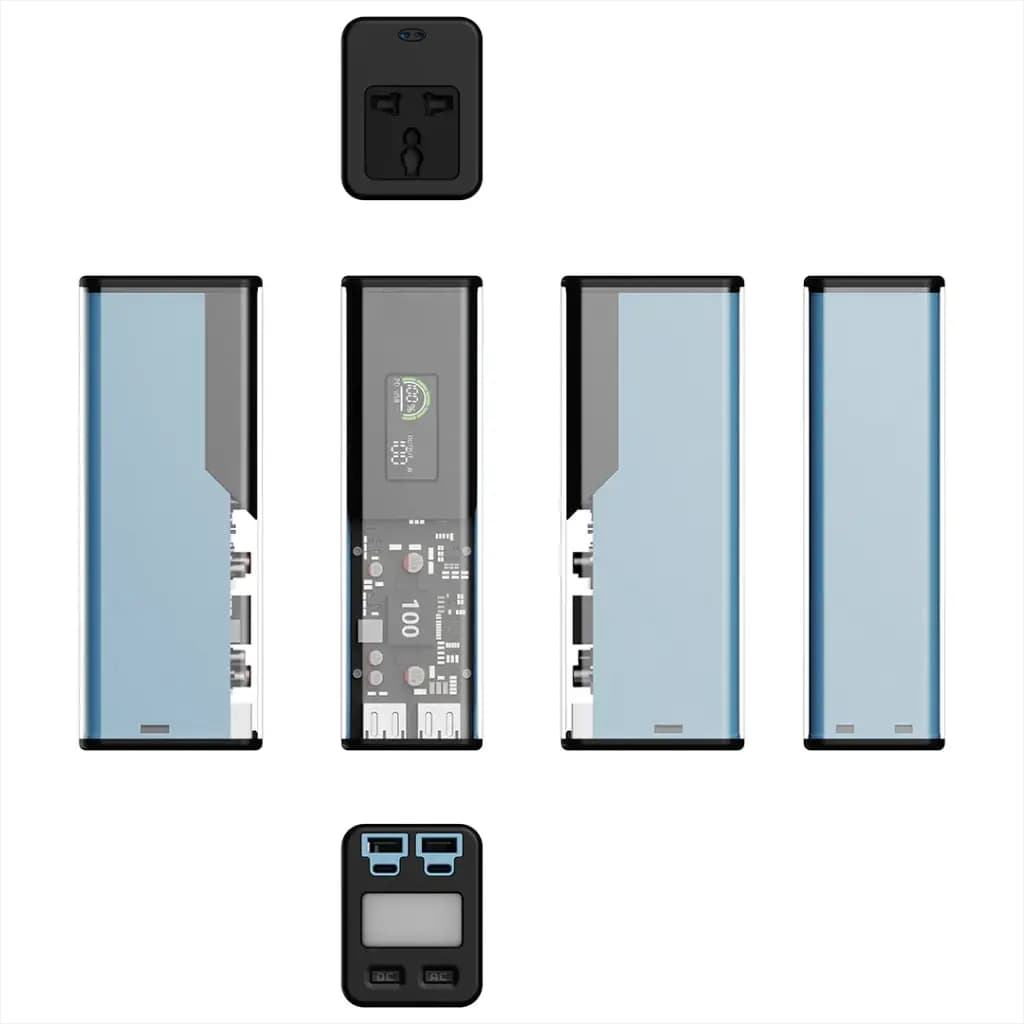 پاوربانک مدل Energie ظرفیت 27000 میلی آمپری پاورولوژی Powerology Energie 27000mAh Power Bank — تصویر ۳