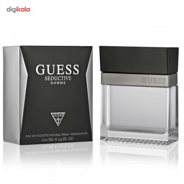 ادو تویلت مردانه گس مدل Guess Seductive Homme حجم 100 میلی لیتر — تصویر ۲