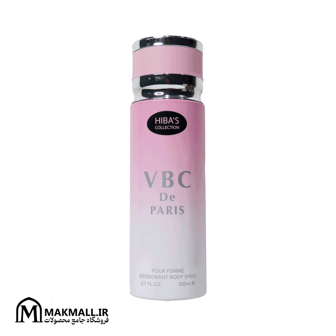 اسپری بدن زنانه hiba’s با رایحه VBC de Paris Pour Femme — تصویر ۲