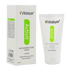 کرم ضد جوش اکتی ویت بی رنگ ویتالیر vitalayer — تصویر ۲