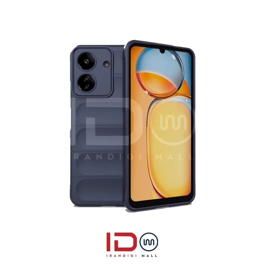 قاب گوشی موبایل شیائومی مدل Redmi 13c برند Magic shield رنگ سرمه ای