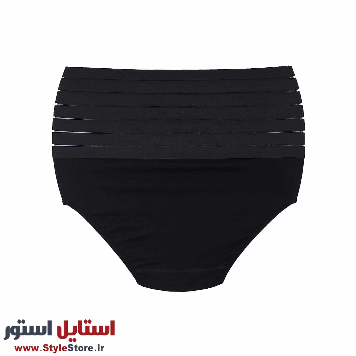 شورت گنی زنانه مدل STYLE کد 1483 رنگ مشکی — تصویر ۷