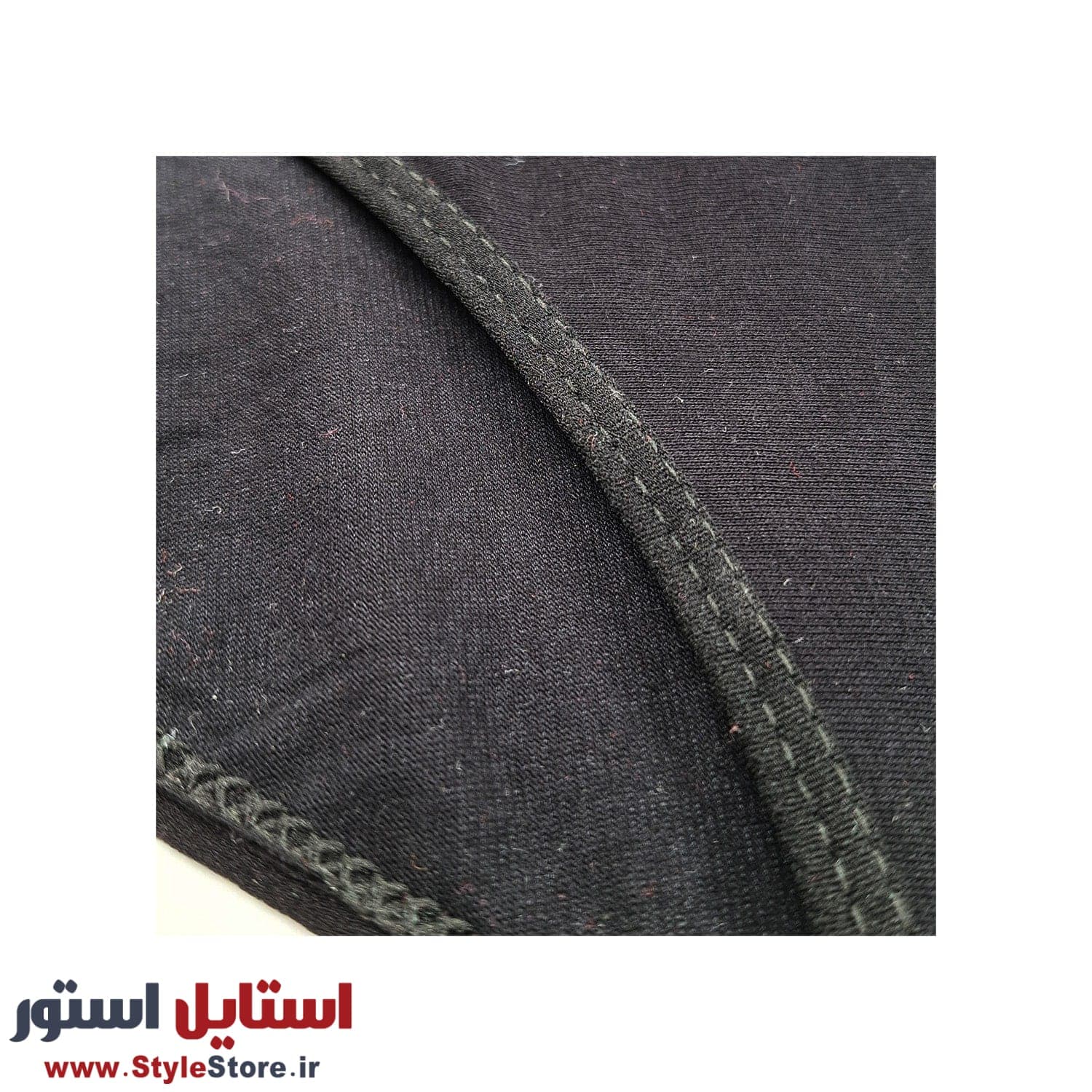 شورت گنی زنانه مدل STYLE کد 1483 رنگ مشکی — تصویر ۸