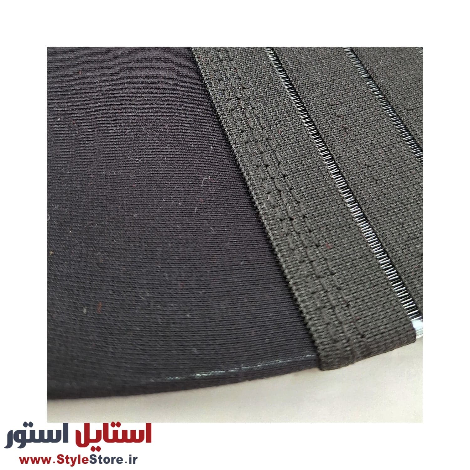 شورت گنی زنانه مدل STYLE کد 1483 رنگ مشکی — تصویر ۶