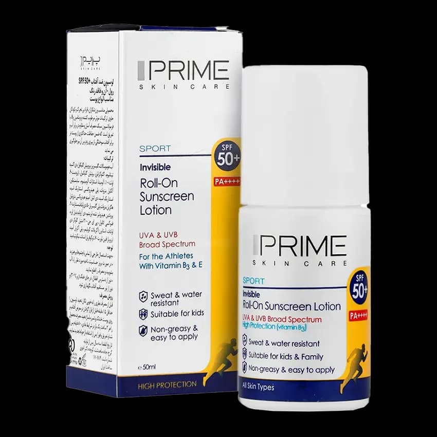 رول آن لوسیون ضد آفتاب SPF50 پریم — تصویر ۳