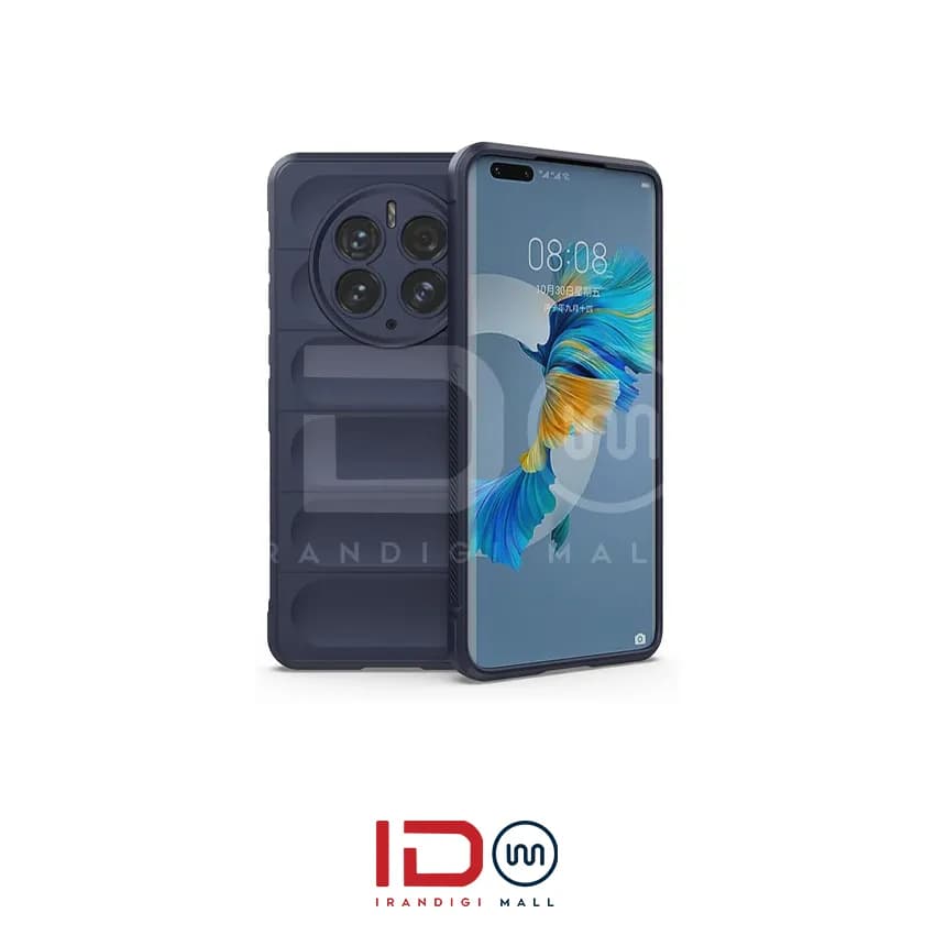 قاب سیلیکونی گوشی هواوی HUAWEI MATE 50 PRO مدل Magic shield رنگ آبی تیره