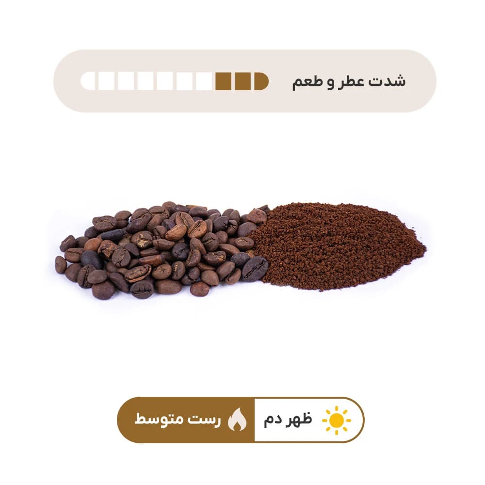 قهوه ترکیبی شروع تازه 100% روبوستا