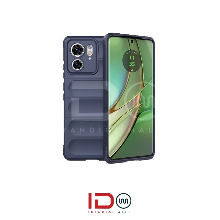 قاب سیلیکونی گوشی موتورولا MOTOROLA EDGE 40 مدل Magic shield رنگ آبی تیره