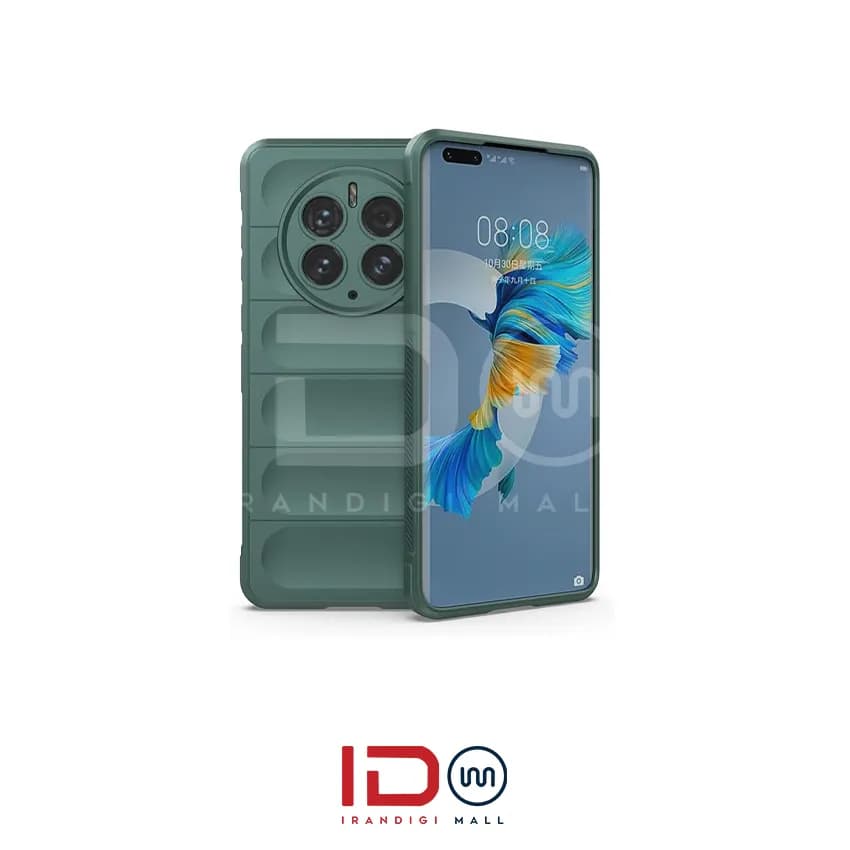 قاب سیلیکونی گوشی هواوی HUAWEI MATE 50 PRO مدل Magic shield رنگ سبز