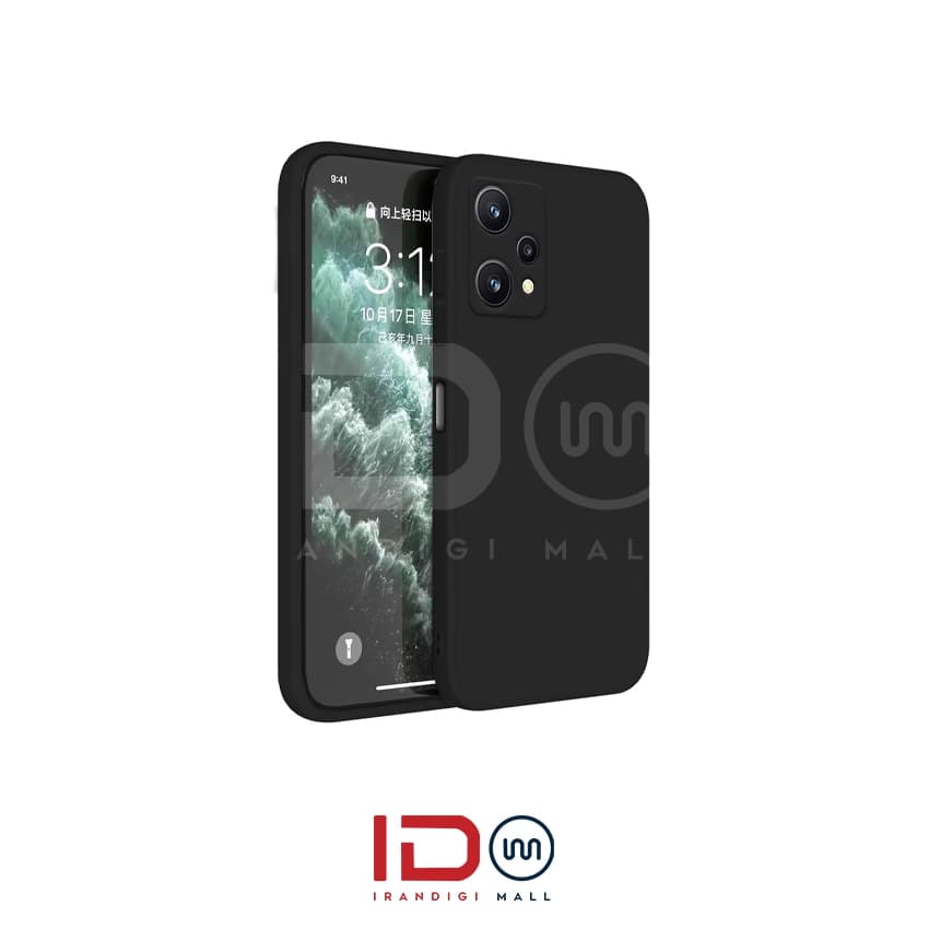 قاب سیلیکونی گوشی ریلمی مدل Realme 9 5G global رنگ مشکی