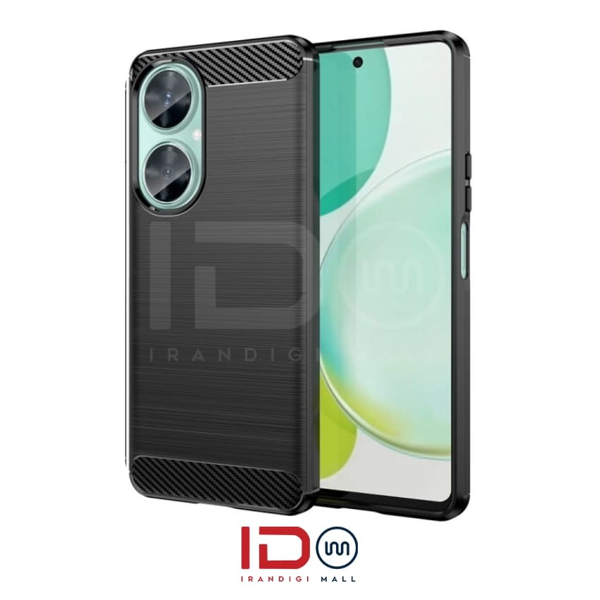 قاب فیبر کربن گوشی هواوی مدل نوا HUAWEI NOVA 11i برند rugged armor رنگ مشکی