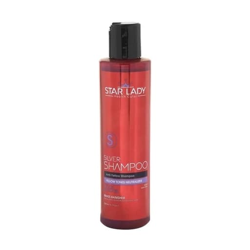 شامپو ضد زردی (سیلور) استار لدی (Star Lady) مدل Silver Shampoo حجم 200 میل