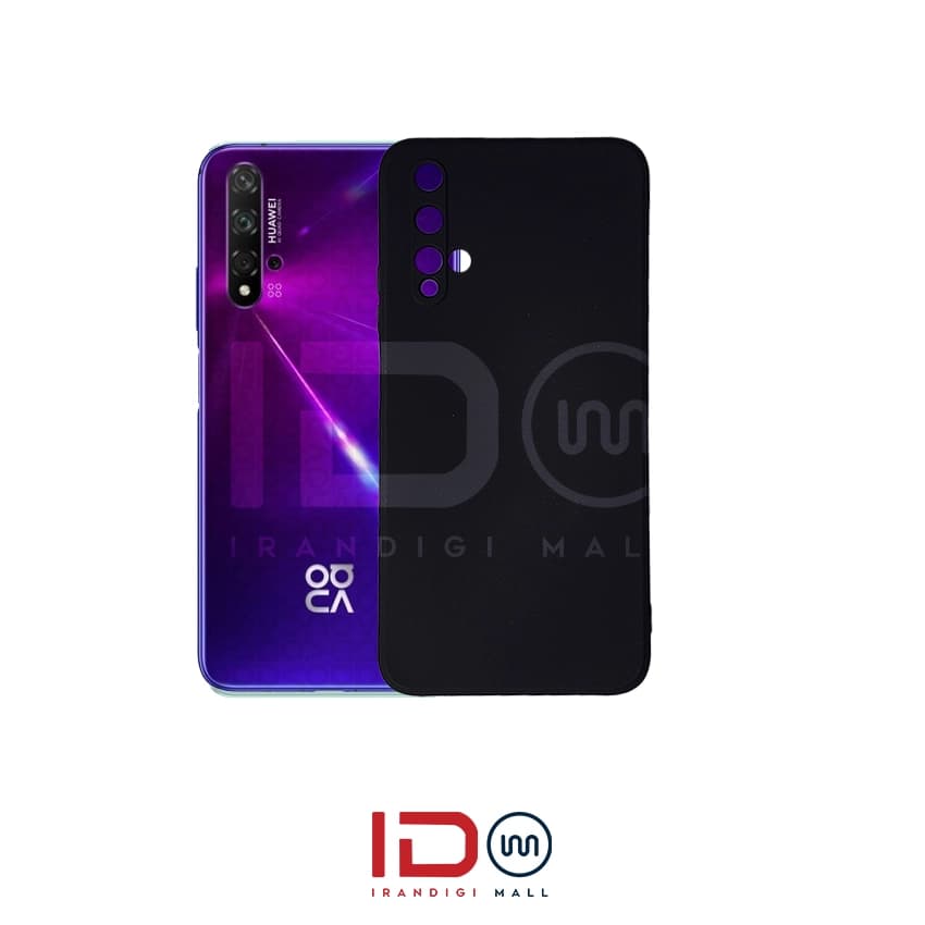 قاب سیلیکونی گوشی هواوی مدل HUAWEI Nova 5T رنگ مشکی