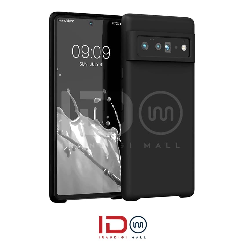 قاب سیلیکونی گوشی گوگل مدل GOOGLE PIXEL 6 PRO رنگ مشکی