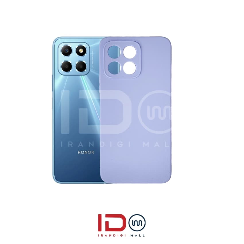 قاب سلیکونی گوشی موبایل آنر مدل HONOR X6 رنگ بنفش