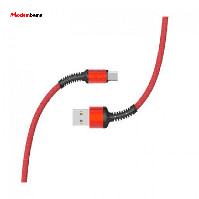 کابل تبدیل USB به USB-C الدینیو LDNIO مدل LS64 طول 2 متر — تصویر ۶