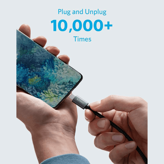 کابل مبدل تایپ سی به اچ دی ام آی انکر Anker Nylon USB-C to HDMI 4K Cable – مدل A8730 — تصویر ۷