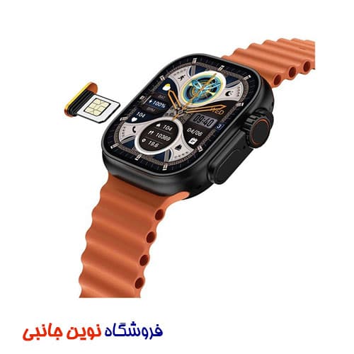 ساعت هوشمند گرین لاین سیم کارت خور مدل 4G-Ultra ا Green Lion 4G-Ultra Smart Watch Android — تصویر ۶