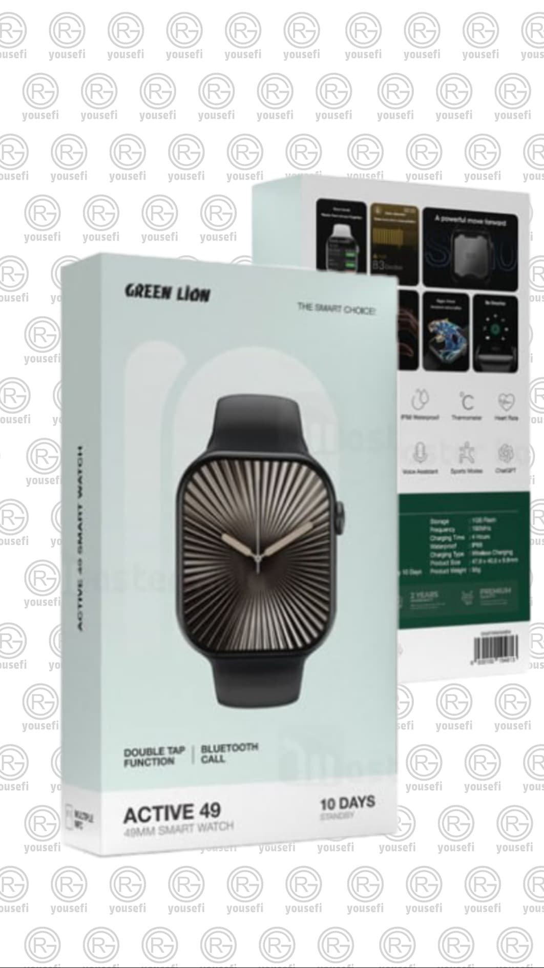 ساعت هوشمند گرین لاین Green Lion Active 49 GNAT49MSW — تصویر ۶