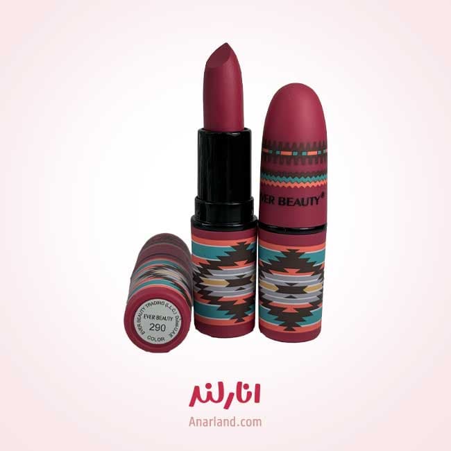 رژ لب جامد مات اور بیوتی مدل Vibe Tribe شماره 290 — تصویر ۲