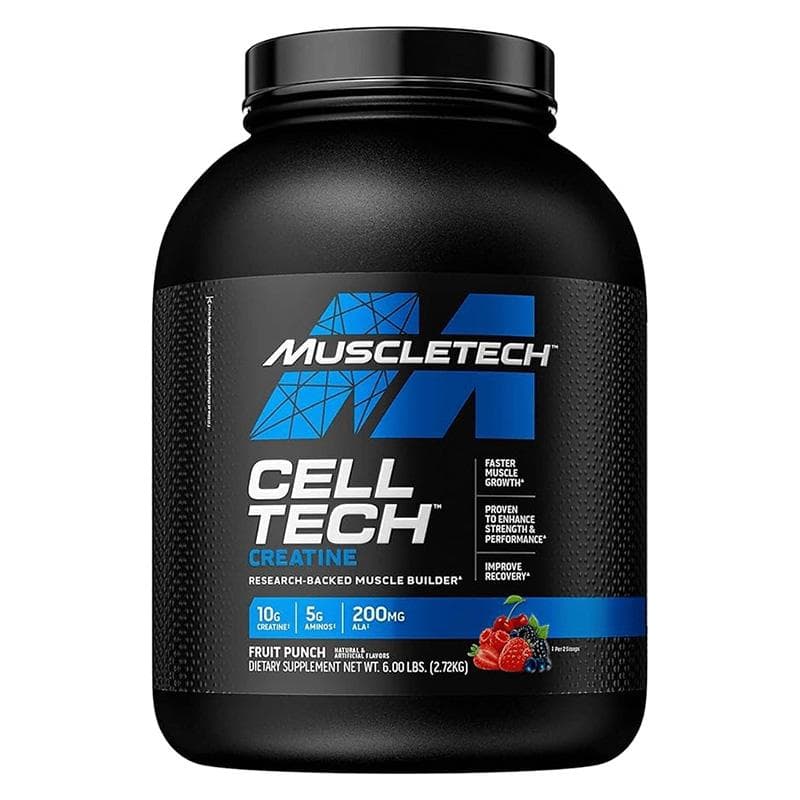 کراتین ترکیبی سلتک ماسلتک – Muscletech Cell Tech 2.7Kg — تصویر ۵