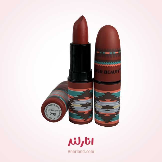 رژ لب جامد مات اور بیوتی مدل Vibe Tribe شماره 288 — تصویر ۲