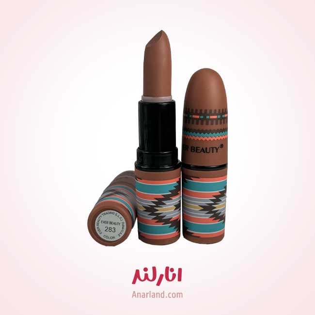 رژ لب جامد مات اور بیوتی مدل Vibe Tribe شماره 283 — تصویر ۲