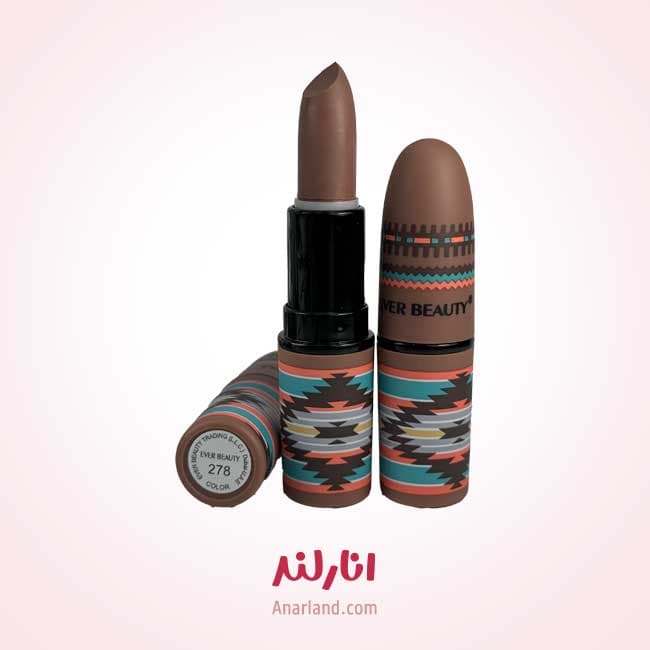 رژ لب جامد مات اور بیوتی مدل Vibe Tribe شماره 278