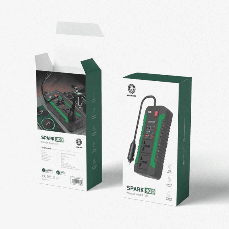 شارژر فندکی 300 وات گرین لاین مدل spark 300 — تصویر ۴