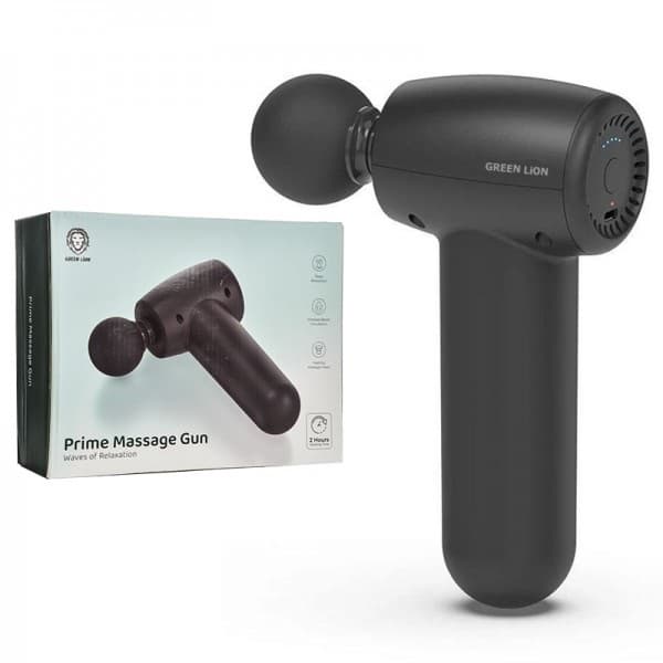 ماساژور تفنگی گرین لاین Green Lion Prime Massage Gun GN7IN1MGUNBK — تصویر ۴