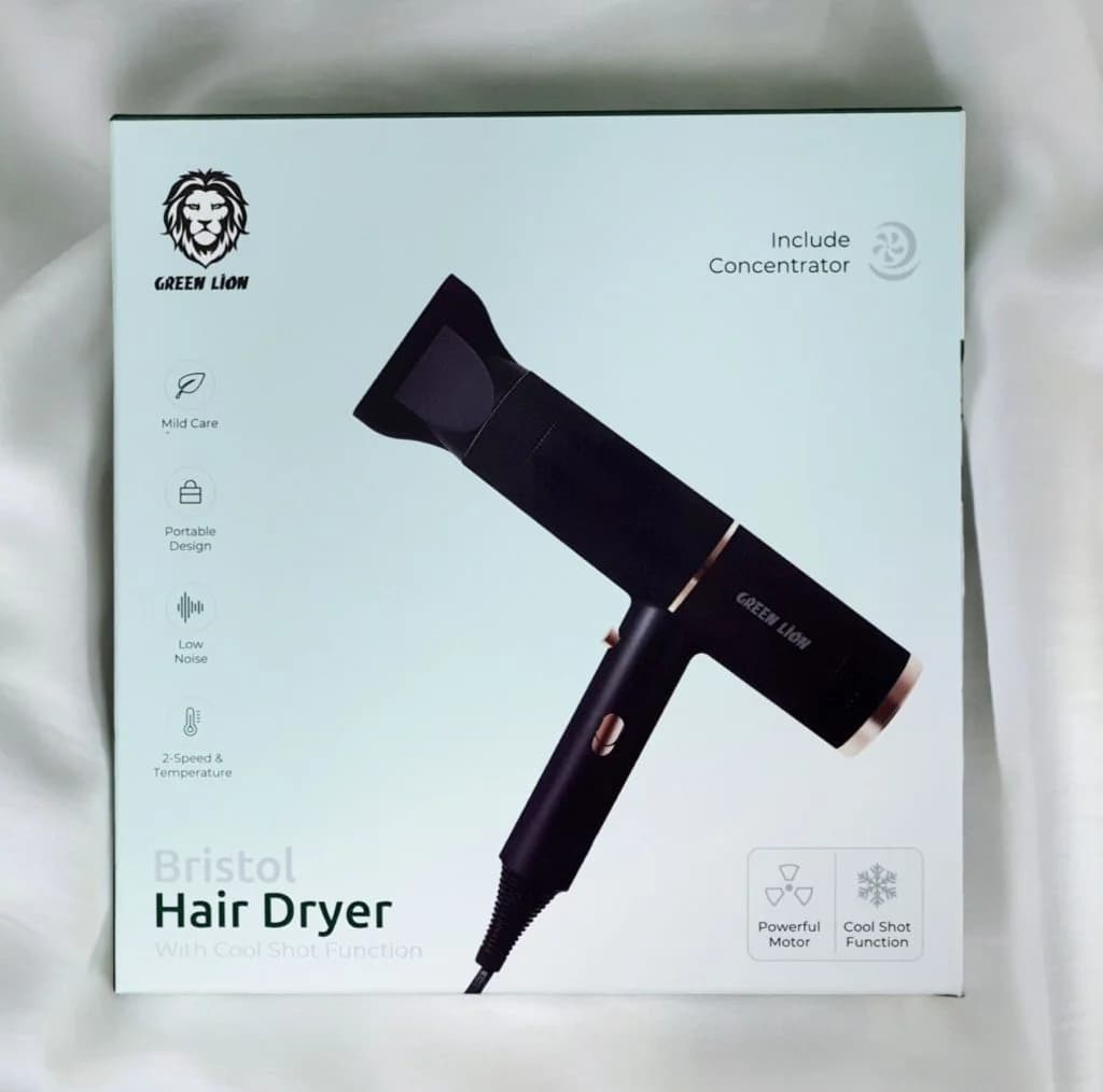 سشوار گرین لاین مدل bristol hair dryer — تصویر ۳