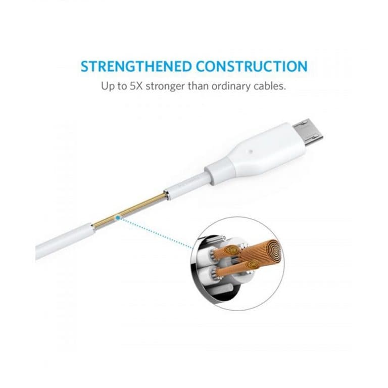 کابل انکر PowerLine Micro USB طول ۱۸۰ سانتی متر – مدل A8133 — تصویر ۶