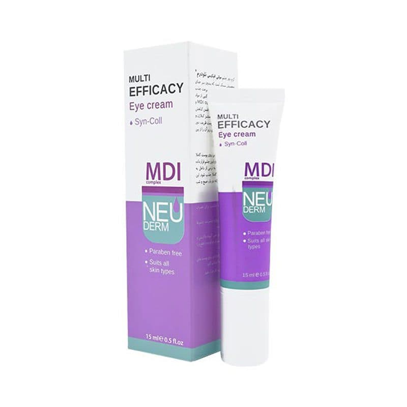 کرم دور چشم مولتی افیکیسی نئودرم حجم 15ml — تصویر ۴