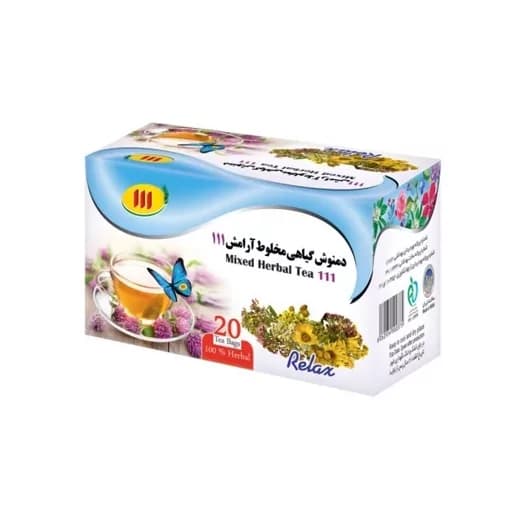 دمنوش گیاهی مخلوط آرامش 111 — تصویر ۴