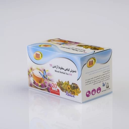 دمنوش گیاهی مخلوط آرامش 111