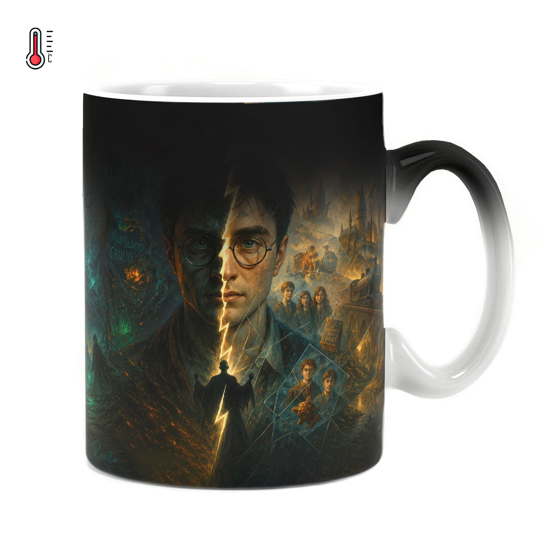ماگ حرارتی راویتا طرح هری پاتر دو سوی سرنوشت – Harry Potter Two Sides of Destiny کد 3851 — تصویر ۵