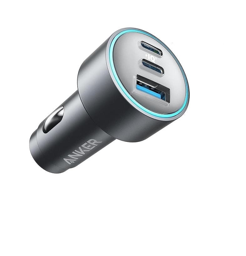 شارژر فندکی انکر Anker USB-C 335 Car Charger 67W Compact 3-Port – مدل A2736 — تصویر ۴