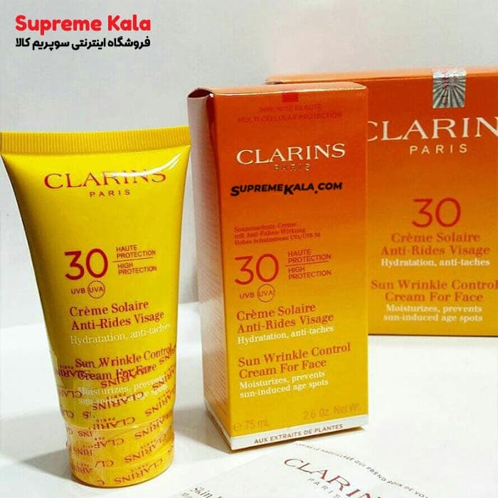 ضد آفتاب کلارنس spf30 اورجینال — تصویر ۹