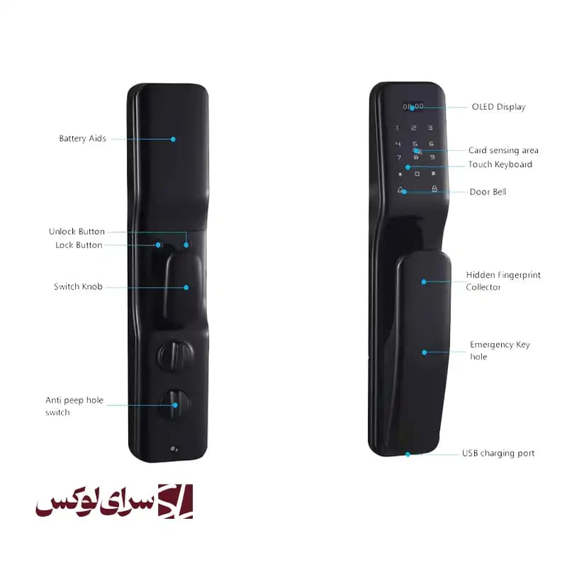 قفل دیجیتال هوم لاک M300 — تصویر ۶