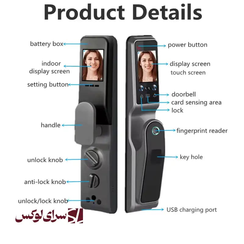 قفل هوشمند هوم لاک F450 — تصویر ۴