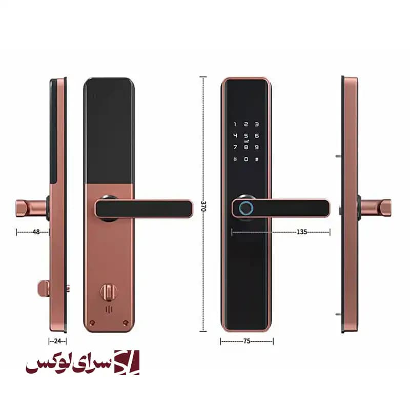 دستگیره دیجیتال هوم لاک E150 — تصویر ۷