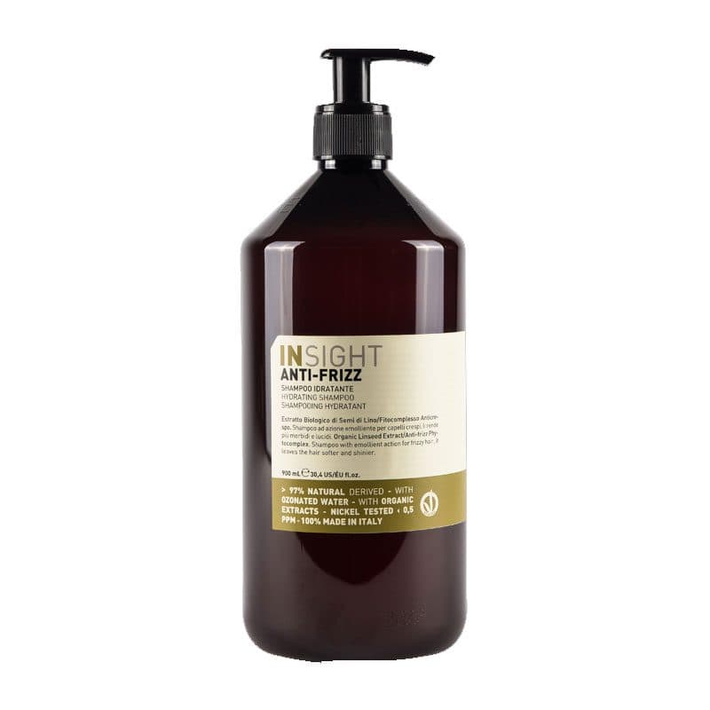 شامپو موهای وز و مجعد اینسایت مدل Anti Frizz حجم 900ml — تصویر ۲
